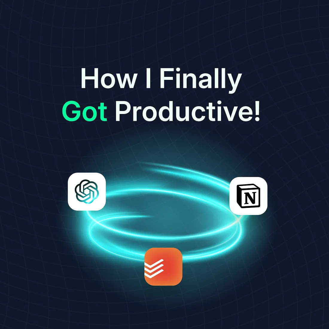 Simple productivity system dashboard